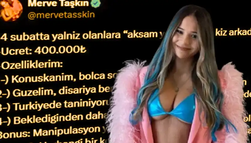 Merve Taşkın'ın 400 Bin Liralık Akşam Yemeği İsteği Mahkemeye Taşındı