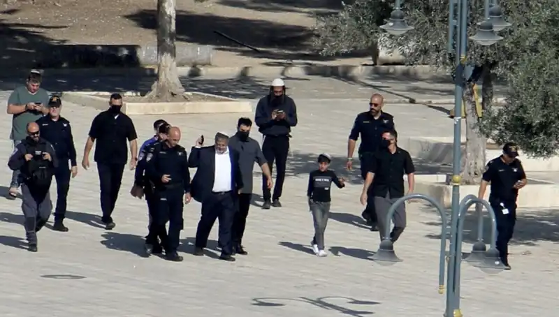İsrailli Bakan'dan Mescid-i Aksa'ya Yeniden Baskın: Savaş İhtimali Artıyor
