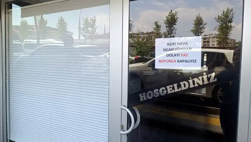 Afrika Sıcakları Esnafın Umutlarını Tüketti: Dükkanlar Yaz Boyu Kapalı Kaldı