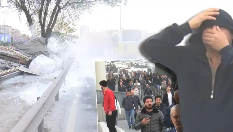 D-100 Karayolunda Alçı Yüklü TIR Kazası: Trafik Durma Noktasına Geldi